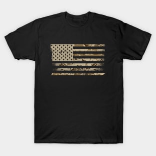 Desert Camo Flag T-Shirt